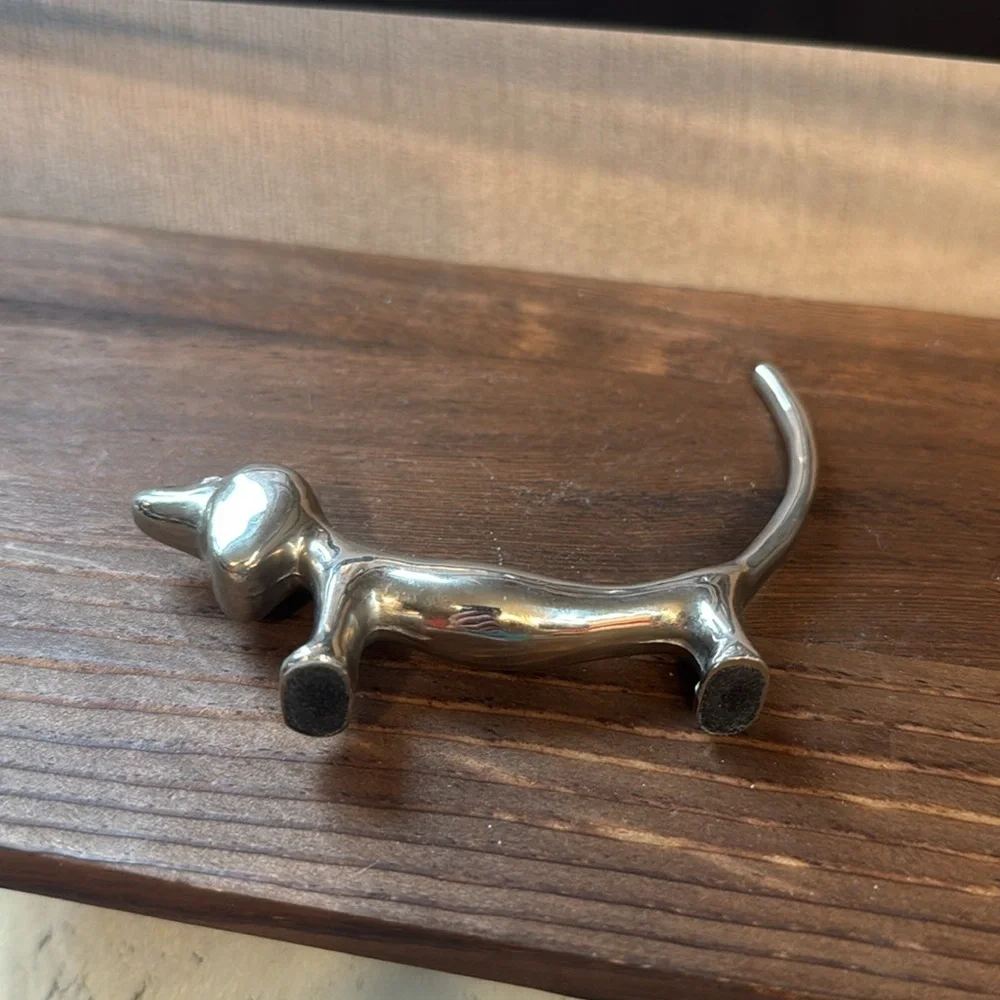 Chrome Plated Dog Ring Holder